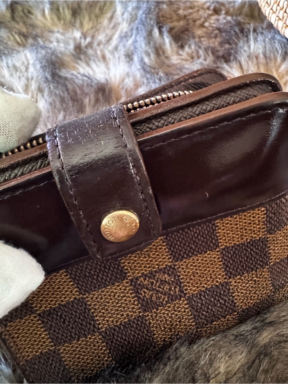 Louis Vuitton
Vintage 1999 Compact damier brown Zippé Wallet - Picture 13 of 16